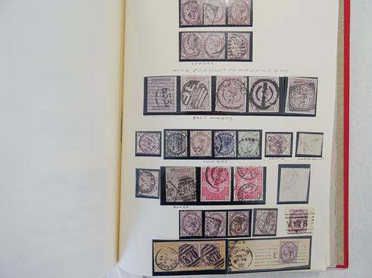 Great Britain, the Queen Victoria postal history volume, magnificent display of 19th century - Image 32 of 32