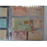 Worldwide Postal Stationery, large cover album with approx 200 used cards, 19th and early 20th