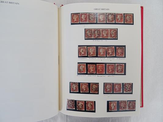 Great Britain, the Queen Victoria postal history volume, magnificent display of 19th century - Image 17 of 32