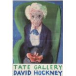 After David Hockney OM, CH, RA (b.1937) ''My Mother, (Bridlington)'' 1988 Signed, offset