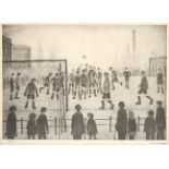 After Laurence Stephen Lowry RBA, RA (1887-1976) ''The Football Match'' Signed in pencil and