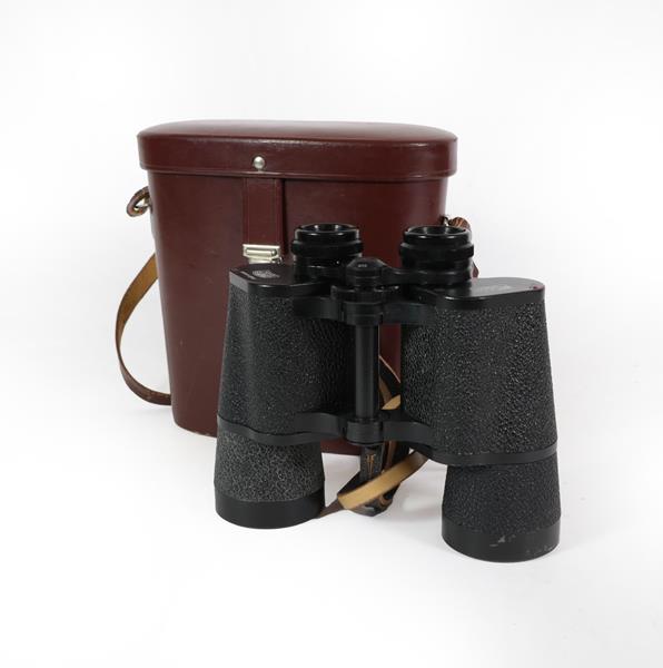 Two Pairs of Carl Zeiss, Jena Jenoptem 10 x 50W, Binoculars, each with blackened finish, with - Image 4 of 5