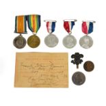 A First World War Pair, comprising British War Medal and Victory Medal, awarded to 2255 PTE. F.(