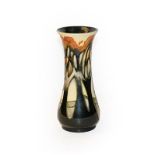 A modern Moorcroft La Garenne vase, by Emma Bosson . 21cm high. one or two minor faint scratches,