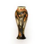 A modern Moorcroft trail piece, La Garenne by Emma Bosson . 21cm by high, one or two minor faint