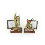 Two Royal Worcester limited edition models, comprising, 'Bearded Reedling' 200 of 500, and 'Dartford