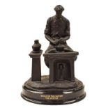 A Wedgewood black basalt figure, Skills of the Nation, The Potter, in original box with certificate