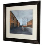 Michelle Milburn (Contemporary) A child skipping Signed, pastel, 48cm by 50.5cm Artist's Resale