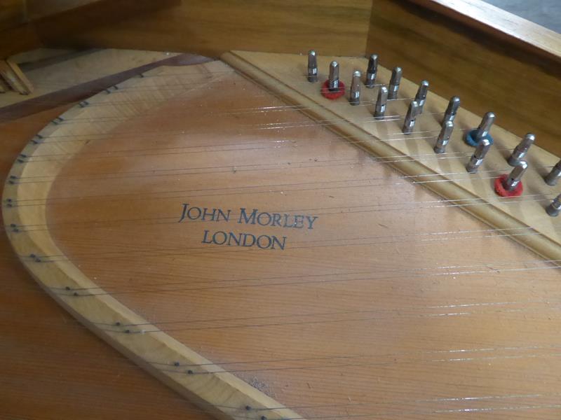 John Morley of London harpsichord, virginal number 940 with tuning key - Image 4 of 15