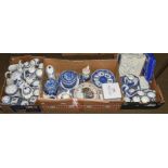 A quantity of Ringtons pottery including boxed examples (three boxes)