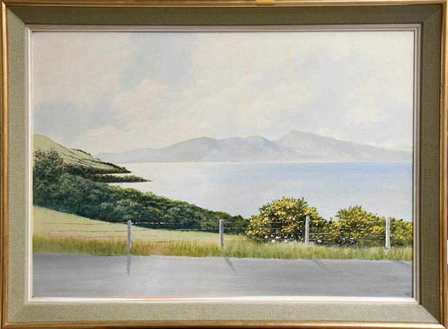 Leon O' Kennedy (1900-1979) Irish estuary scenes, a pair, signed, oils on board, 54cm by 77cm (2)