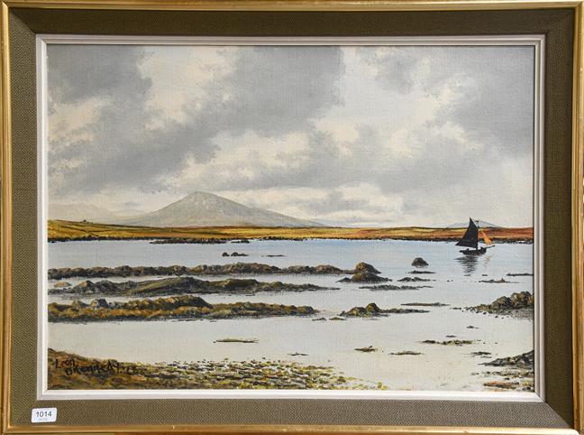 Leon O' Kennedy (1900-1979) Irish estuary scenes, a pair, signed, oils on board, 54cm by 77cm (2) - Bild 2 aus 2