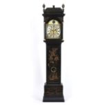 A Rare Chinoiserie Quarter Chiming Longcase Clock, signed Jos Green, North Shields, circa 1730,