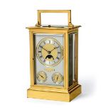 A Rare and Impressive Limited Edition Giant Chronometer Carriage Clock, signed Sinclair Harding,