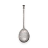 A Charles I Silver Seal-Top Spoon, by Daniel Cary, London, 1638, the faceted slightly tapering