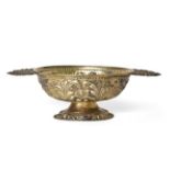 A Dutch Silver-Gilt Brandy-Bowl, Marked With Pseudomarks, Probably Second Half 19th Century, the