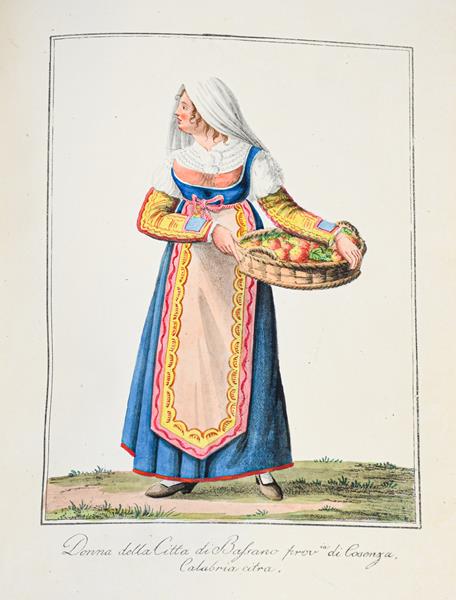 Italy; Kingdom of Naples. Volume of prints depicting costume and trades, c.1810-30. 4to (275 x 205 - Image 2 of 8