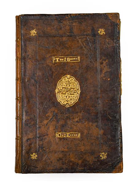 Elizabethan estate-book. Manuscript estate-book of Thomas Cony of Bassingthorpe, Lincolnshire, c.