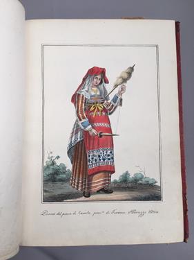 Italy; Kingdom of Naples. Volume of prints depicting costume and trades, c.1810-30. 4to (275 x 205 - Image 8 of 8