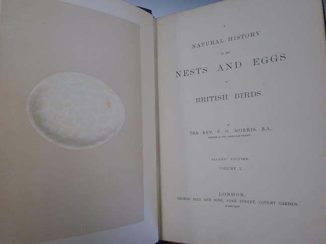 Morris (Francis Orpen). A History of British Birds, 2nd edition, London: Bell and Daldy, 1870. 6 - Image 14 of 15