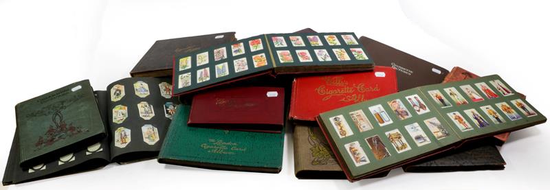 Cigarette Cards A Collection Of Assorted Sets In 14 Slot In Albums including Players Army Corps &