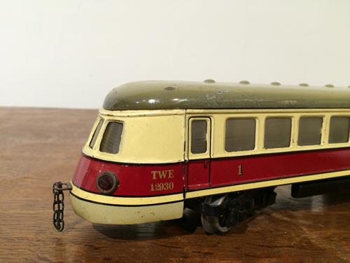 Marklin O Gauge 3 Rail Electric TWE 12930 Railcar 20 volts, with decal to base 'Optique-Photo Jouets - Image 6 of 13