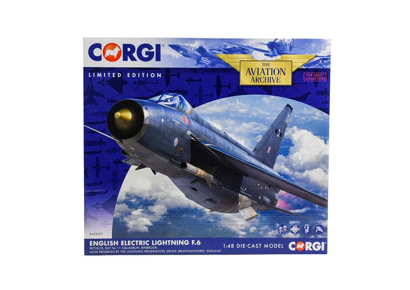 Corgi Aviation Archive AA28401 1:72 English Electric Lightning F6 (E box E)