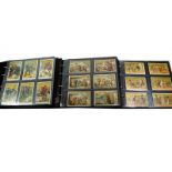 Leibig And Other Trade Cards Various Sets In Five Display Albums Over 100 sets