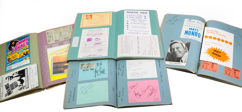 Variety Theatre Scrapbooks including various autographs: Tony Vallance, Ken Dodd, Tommy Steele, - Image 2 of 2