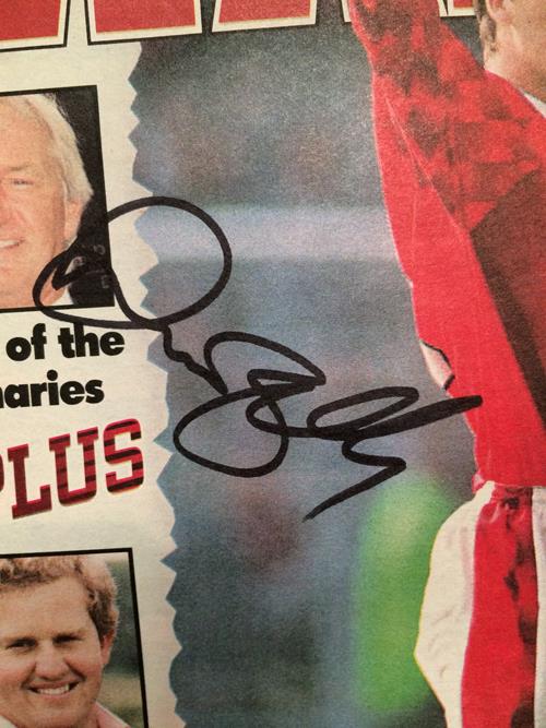 Autographed Football Items including David Fairclough, Ray Clemence, Phil Thompson, Kenny Dalgleish, - Image 34 of 34