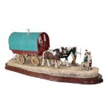 Border Fine Arts 'Travelling Home from Appleby Fair', model No. B0775 by Ray Ayres, limited