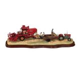 Border Fine Arts 'Bringing in the Harvest', model No. B0735 by Ray Ayres, limited edition 538/850,