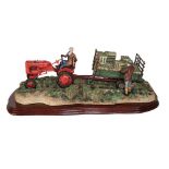 * Border Fine Arts 'Cut and Crated' (Allis Chalmers Tractor), model No. B0649 by Ray Ayres,