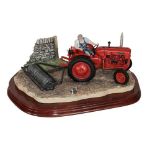 * Border Fine Arts 'Turning with Care' (Nuffield Tractor), model No. B0094 by Ray Ayres, limited