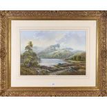 Wendy Reeves (b.1944) Lakeland landscape, signed pastel, 36cm by 53cm Artist's Resale Rights/Droit