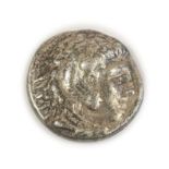 Alexander III ('The Great') 336-323BC, Silver Tetradrachm, obv. right-facing profile head of young