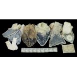 Assorted Late 19th/Early 20th Century Children's Costume Accessories, Lace Stoles, comprising two