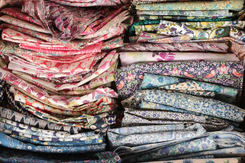 A Collection of Liberty Tana Lawn, Cotton, Wool and Corduroy Lengths, in a variety of vibrant