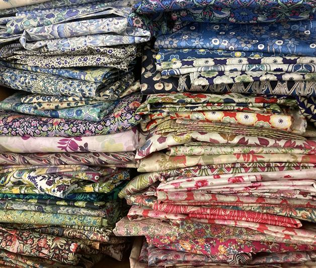 A Collection of Liberty Tana Lawn, Cotton, Wool and Corduroy Lengths, in a variety of vibrant - Image 2 of 2