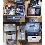 A large collection Of cine/video cameras, Polaroid items and other related items (qty)