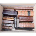 Theology. A small collection of antiquarian theology, Bibles and Books of Common Prayer, 17th-18th