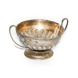 An Edward VII silver bowl, by the Goldsmiths and Silversmiths Co. Ltd., London, 1903, circular and