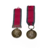A Military General Service Medal and Waterloo Medal Pair, awarded to CORP. JOHN RUSHTON, 23rd REG.