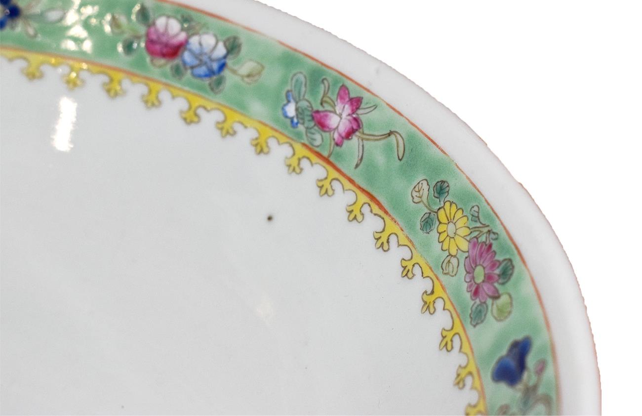 An early 20th century Chinese yellow ground porcelain bowl, decorated with dragons and a phoenix, - Image 6 of 24