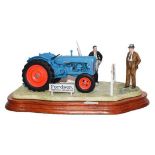 Border Fine Arts 'A Major Decision' (Fordson Major E1ADDN Tractor), model No. JH92 by Ray Ayres,