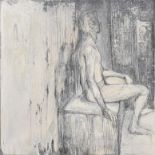 Marc Appleton (Contemporary) ''Life Study'' Oil on board, together with a limited edition print by