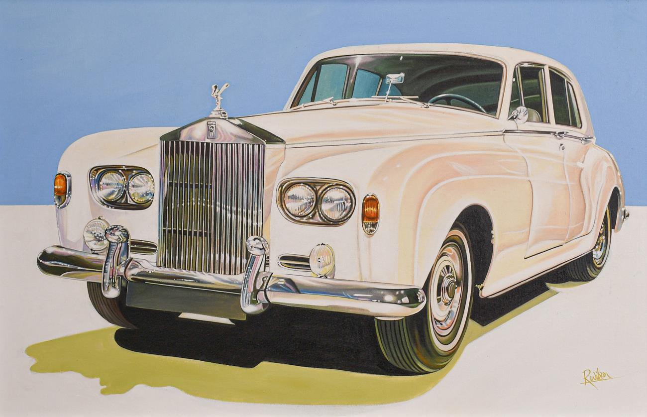 Roz Wilson (Contemporary) ''Elvis Presley's 1963 Rolls Royce Phantom V Touring Limousine'' Signed,