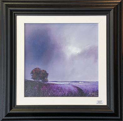 Barry Hilton (Contemporary) ' ''Lavender Skies'' Signed and numbered 46/195, giclee print on - Image 2 of 2