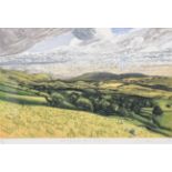 Piers Browne (Contemporary) ''Wensleydale from Scar Gill'' Signed and dated (19)98, inscribed and