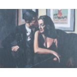 Fabian Perez (b.1967) Argentinean ''Proposal at Hotel Du Vin'' Signed and numbered 67/195, giclee